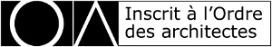 Inscrit à l'Ordre des architectes
